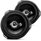 Par de Alto Falante Bravox Triaxial 6 Polegadas 100w Tr6 U